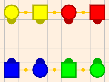 #1 (red) couple in upper right quadrant